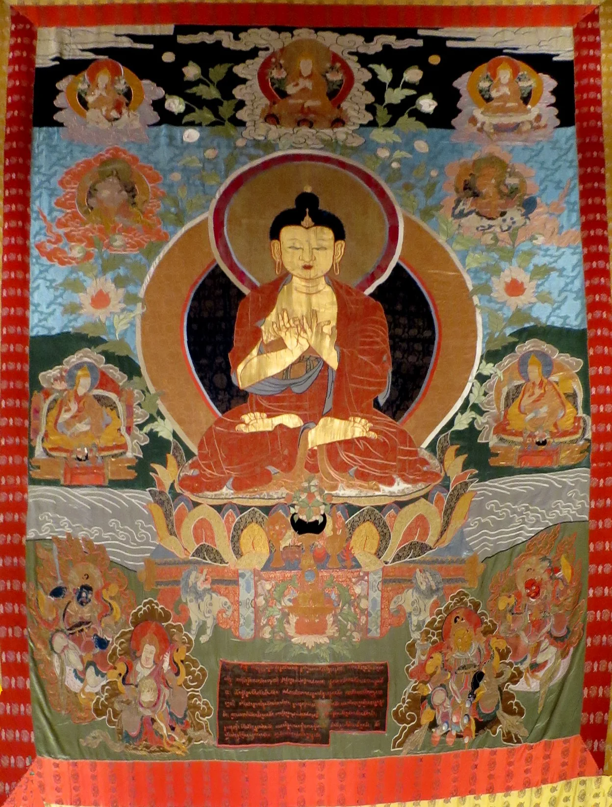 Maitreya, Tibetan painting or sculpture