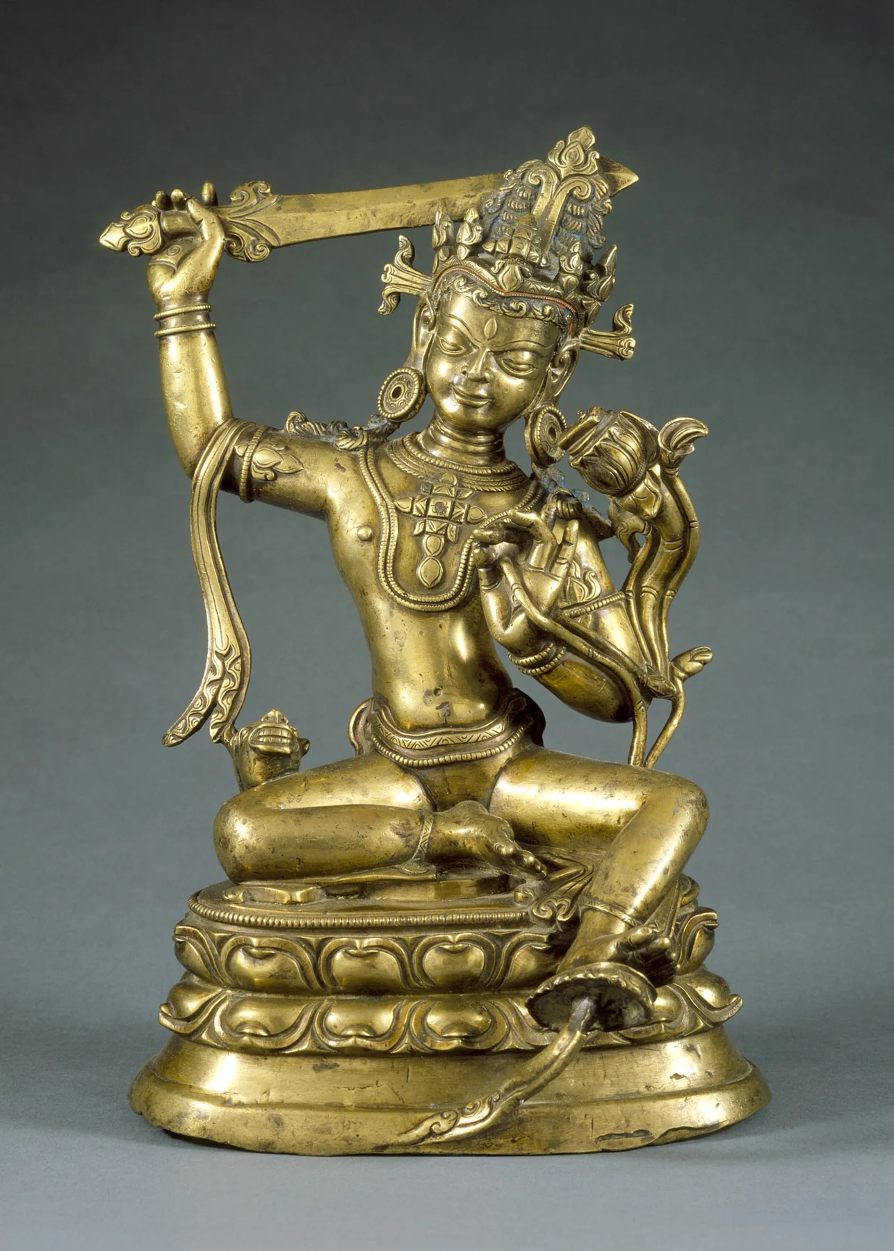 Mañjuśrī, Tibetan painting or sculpture