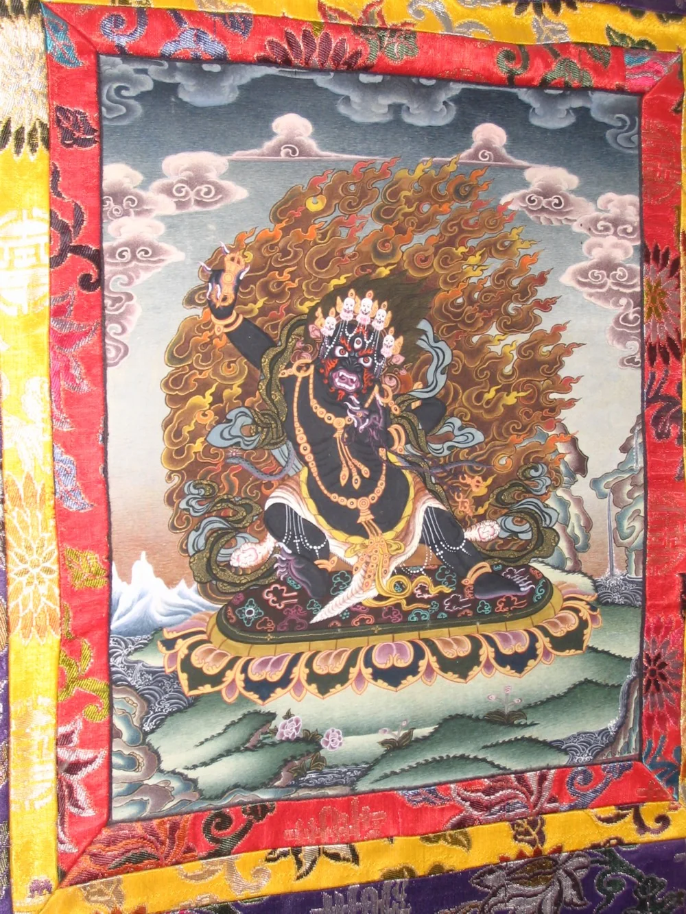 Vajrapāṇi, Tibetan painting or sculpture