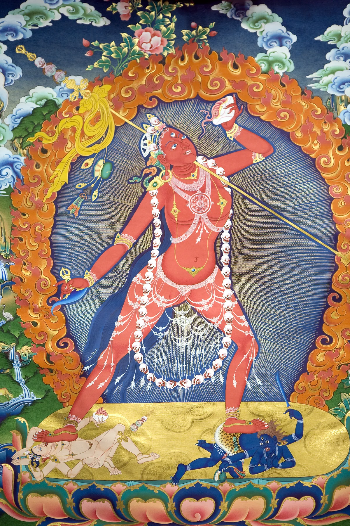 Vajrayoginī, Tibetan painting or sculpture